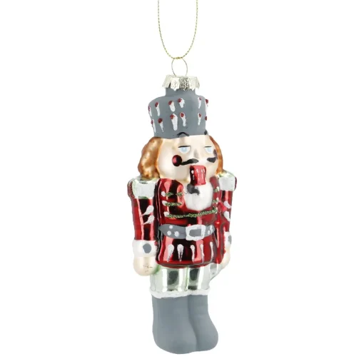 Anhänger Fancy, Bunt, Nussknacker/rot, 14 Cm