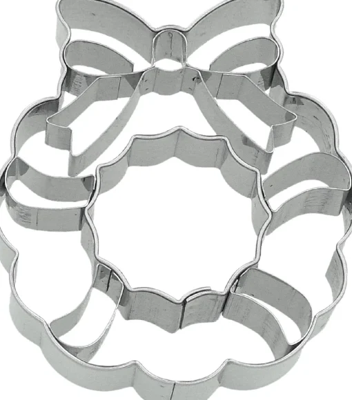 Ausstechform Weihnachtskranz, 7.5 Cm