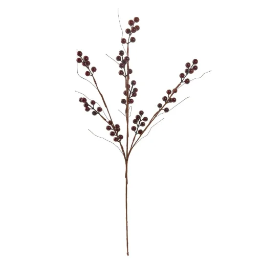 Beerenzweig, Dunkelrot, 70 Cm