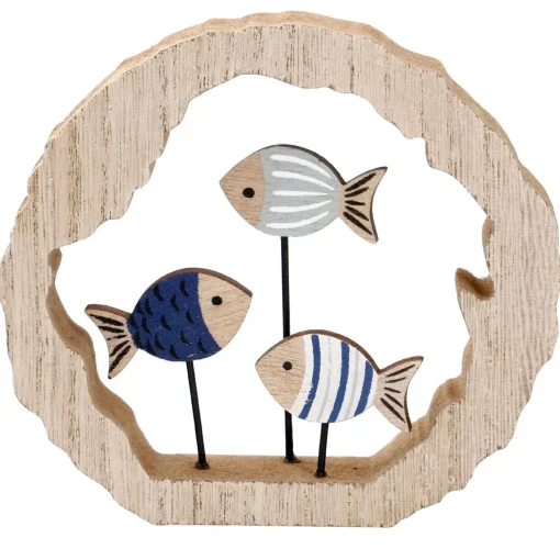 Deko-Objekt Maritim, Fische, 12 Cm