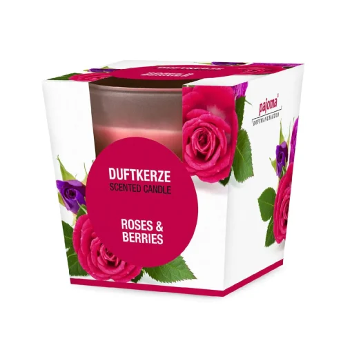 Duftkerze Im Glas, Rose & Berries