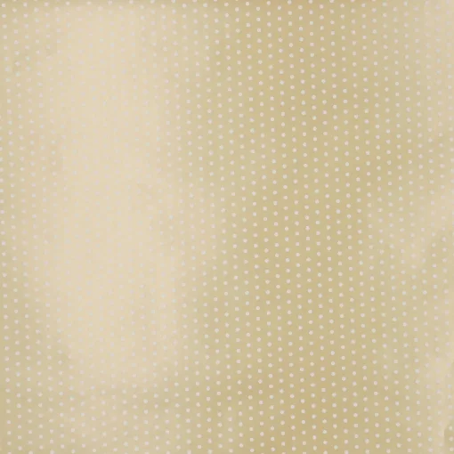 Geschenkpapier Punkte, Gold/weiß, 10 M