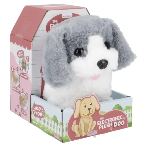 Hund Sound, Laufend, Grau, 18 Cm