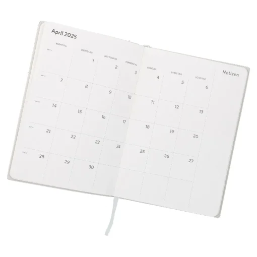 Kalender Edel, A5, Mintgrün