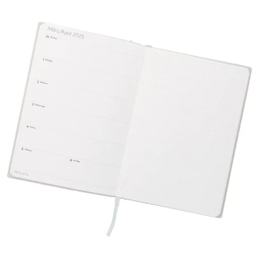 Kalender Edel, A5, Mintgrün