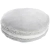 Kissen Macaron, Grau, 40 X 12 Cm