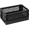 Klappbox Mini, 15 X 9.5 X 6.5 Cm, Schwarz