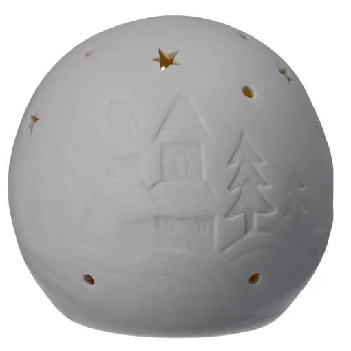 LED-Kugel Landschaft, Sterne, 10 Cm