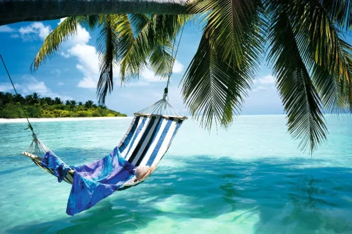 Poster Beach - Hängematte, Nr. 205