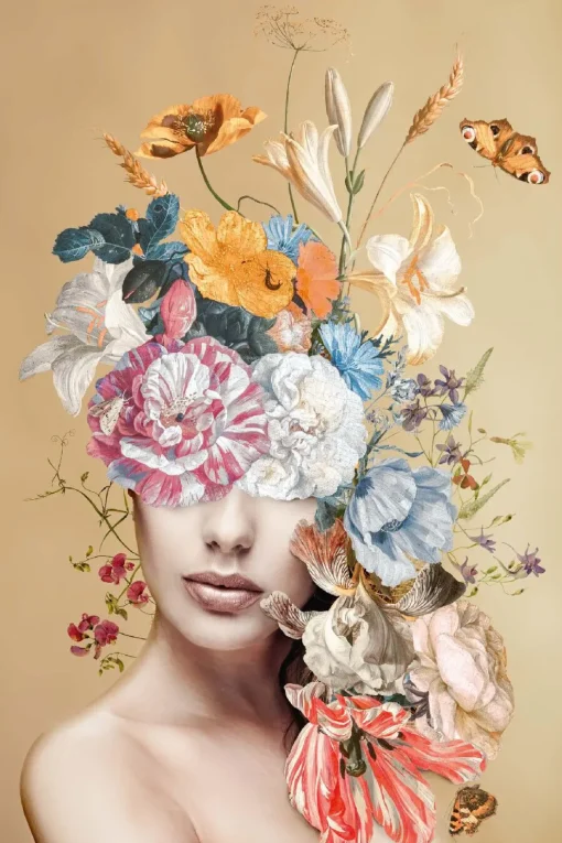 Poster Trendy Floral Lady, Nr. 116