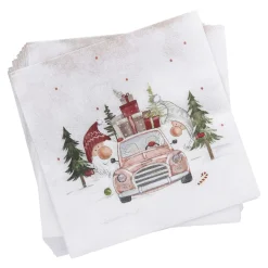 Serviette Wichtel/Auto, 20 Stück