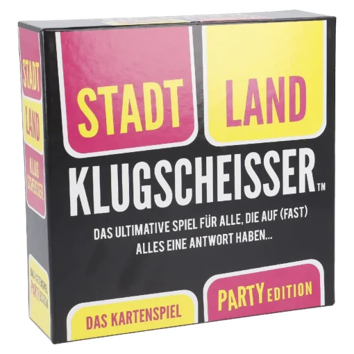 Spiel Stadt Land Klugscheisser, Party
