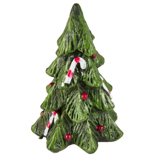 Tanne Mit Zuckerstangen, Grün, 8 Cm