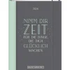 Terminplaner 2025, Nimm Dir Zeit
