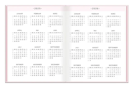 Terminplaner Lady, 2025, Mein Happiness-Planer